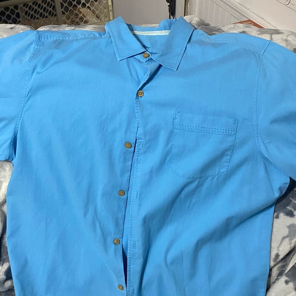 Men’s Tommy Bahama Button Up Short Sleeve Shirt Size XL/TG